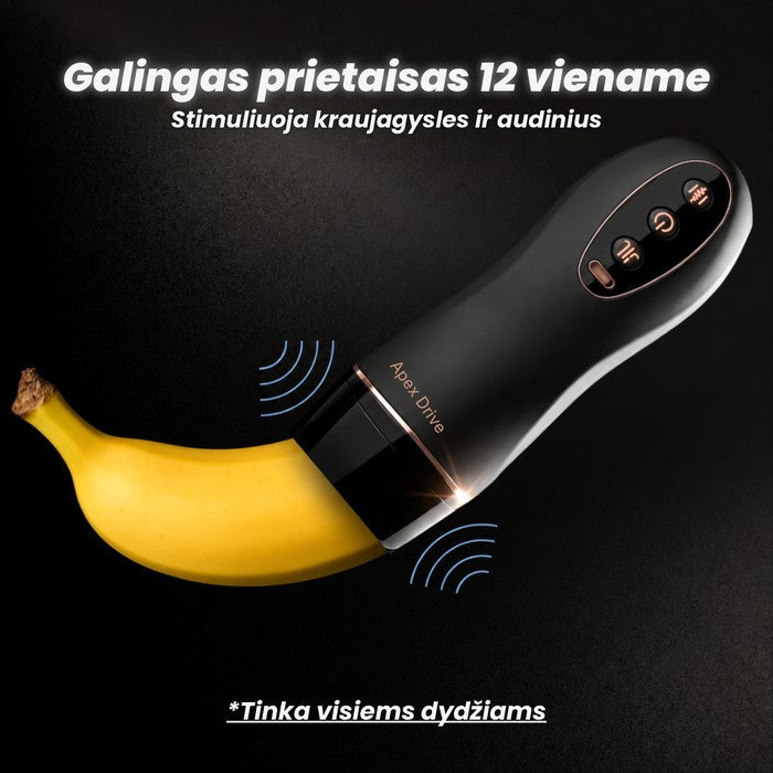 10 intensyvumo lygių — pradeda švelniai ir tobulėja kartu su jumis