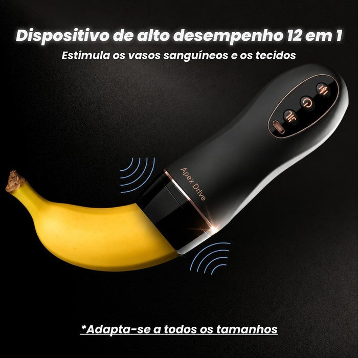 10 níveis de intensidade — começa suave e evolui consigo