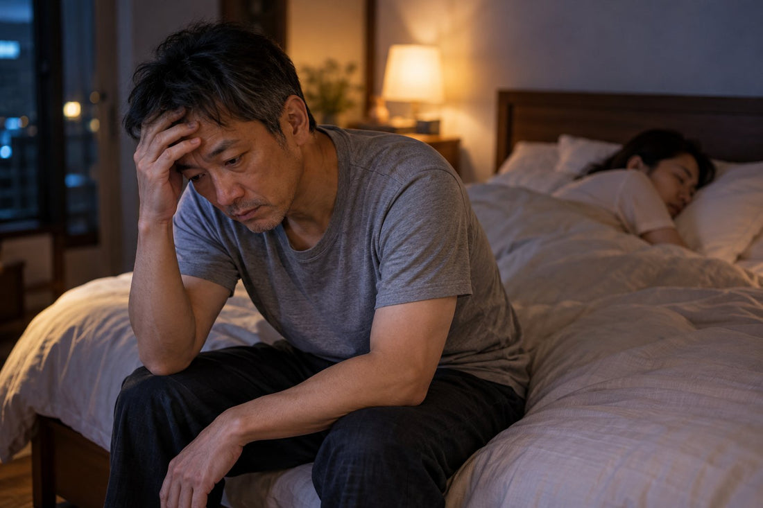 40代以上の何百万人もの男性が、ベッドの上でひそかに悩んでいる。そしてほとんどの人は誰にも、医師にさえ打ち明けない。