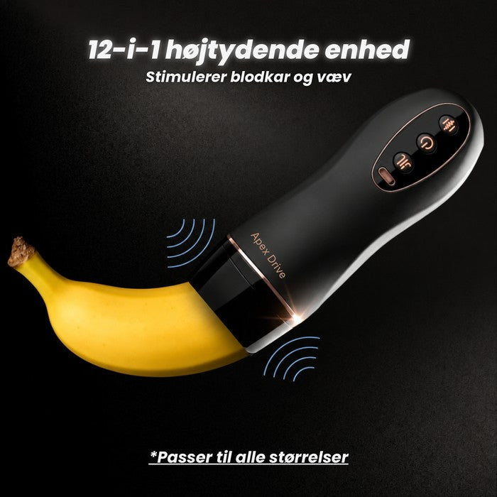 10 intensitetsniveauer — starter blidt og udvikler sig med dig