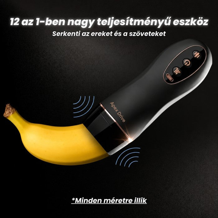 10 intenzitási szint — finoman indul és önnel fejlődik
